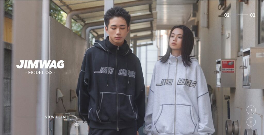 JIMWAG ジャンダーレスで着れるファッションデザイン